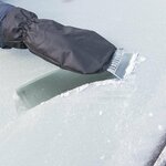 Grattoir a glace avec gant Fleece
