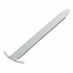 Piquet de tente 30 cm acier galvanise profil en T
