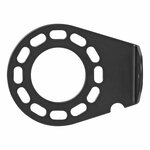 Support de prise metallique coude 9,2 x 7,2 cm