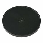 Reflecteur blanc 80mm fixation par vis 2 pcs sous blister
