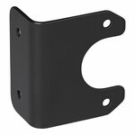 Support de prise metallique coude 6,6 x 5,7 cm