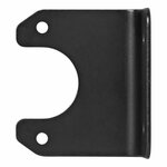 Support de prise metallique coude 6,6 x 5,7 cm