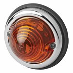 Lampe de signalisation orange 70mm PMS en blister