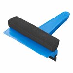 Raclette pour fenetre 13,6 cm avec eponge et grattoir 3 en 1