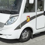 Autocollant Attention Angles Morts !camper