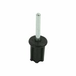 Top cap 22mm avec goupille 4 pieces en blister