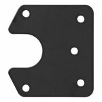 Support de prise en metal 9,4 x 8,7 cm
