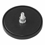 Reflecteur blanc 60mm avec boulon 5mm 2 pieces sous blister