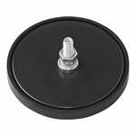 Reflecteur rouge 60mm avec boulon 5mm 2 pieces sous blister