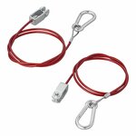 Cable de rupture 1M avec chape