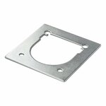Plaque de montage pour illet d'arrimage simple en blister