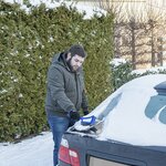 Brosse a neige 14, 5 pouces avec grattoir