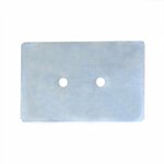 Plaque de montage pour 342136 et 342133 sous blister