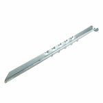 Piquet de tente 40cm metal nervure