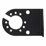 Support de douille metallique coude 8 x 5 cm