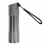 Lampe de poche LED COB en aluminium