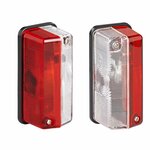 Largeur rouge clair/blanc 92x42mm