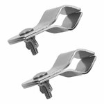 Collier de fixation pour toit 22-25 mm, 2 pieces sous blister
