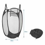Sac a linge pliable 34x34x57cm