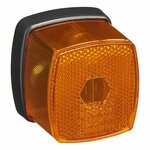 Feu de gabarit lateral orange 66x62mm