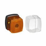 Feu de gabarit lateral orange 66x62mm