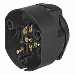 Prise 7+1 poles PVC