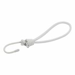 Tendeur de tente elastique blanc avec crochet 4 pieces sous blister