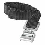 Sangles de serrage a boucle metallique 18 mm-50 cm - Lot de 2
