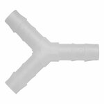 Raccord de tuyau en Y 8 mm, 2 pieces sous blister