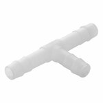 Raccord de tuyau en T 8 mm, 2 pieces sous blister