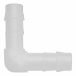 Raccord de tuyau coude 8 mm, 2 pieces sous blister