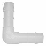 Raccord de tuyau coude 10 mm, 2 pieces sous blister