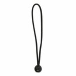 Tendeur de tente elastique 25 cm avec boule en plastique - lot de 5 pieces