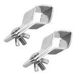 Collier de fixation pour toit 28-32 mm, 2 pieces sous blister