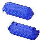 Coffret de securite pour prises Schuko bleu