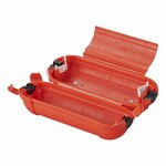 Coffret de securite pour prises Schuko rouge