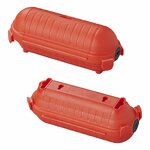 Coffret de securite pour prises Schuko rouge