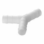 Raccord de tuyau en Y 12 mm, 2 pieces sous blister