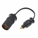 Cable adaptateur de prise DIN a prise allume-cigare sous blister