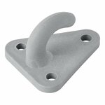 Crochet de corde en plastique 45x39mm 10 pieces sous blister