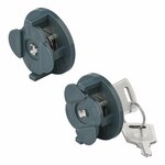 Serrure a douille avec cle identique, 2 cles incluses