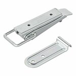 Fermeture a bascule 92 x 30 mm avec contre-piece
