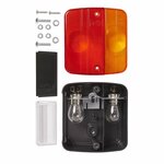 Feu arriere 4 fonctions 98x104mm incl. bulbes
