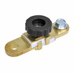 Borne de batterie (-) avec disjoncteur plat sous blister
