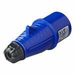 Fiche CEE 16A boîtier fixe bleu