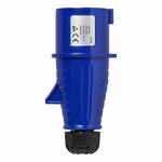 Fiche CEE 16A boîtier fixe bleu