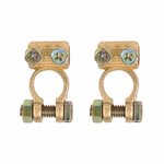 Jeu de pinces pour bornes de batterie (+) et (-) 35-50 mm