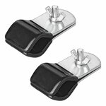 Collier de fixation pour toit 25-28 mm avec revetement, 2 pieces sous blister