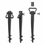 Piquet de parasol en plastique 38 cm de diametre 25/36 mm