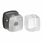 Feu de gabarit blanc 66x62mm avec reflecteur